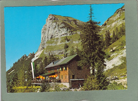 AK Loserhütte mit Loser. Altaussee.