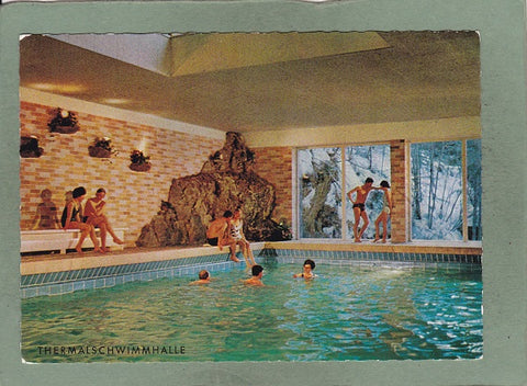 AK Thermal-Hallen-Schwimmbad der Heilquelle Heilbrunn. Mitterndorf.