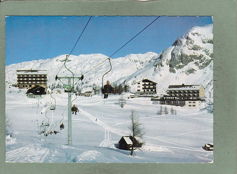 AK Schiparadies Tauplitzalm. Blick gegen Totes Gebirge.