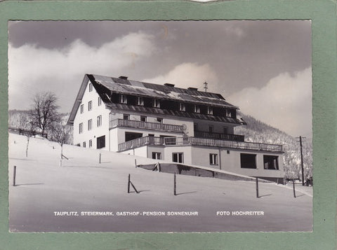 AK Tauplitz. Gasthof Pension Sonnenuhr.