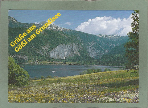AK Grüße aus Gößl am Grundlsee.