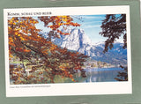 Werbe-AK Komm, Schau und Bleib. Ganz klar: Grundlsee im Salzkammergut.
