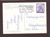 AK Herzliche Grüße aus der Berg- und Schistadt Schladming.