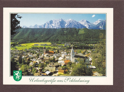 AK Urlaubsgrüße aus Schladming.