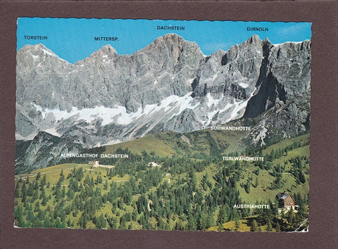 AK Südseite des Dachsteinmassivs. Ramsau/Dachstein.