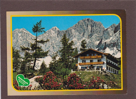 AK Berghotel Türlwand. Fam. Engelbert Walcher. Ramsau am Dachstein.