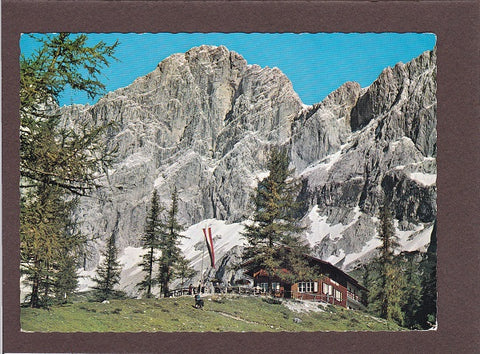 AK Türlwandhütte mit Dachstein.