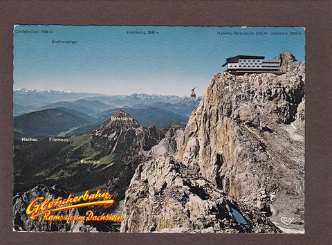 AK Gletscherbahn. Ramsau am Dachstein.