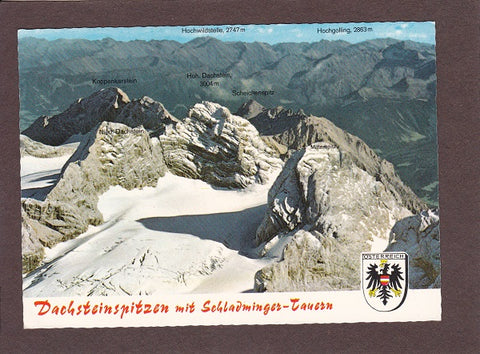 AK Dachsteinspitzen mit Schladminger-Tauern.