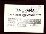 Panorama-AK Panorama von der Dachstein-Südwandhütte.