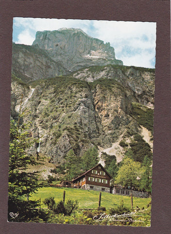 AK Silberkar-Hütte mit Wasser-Spitze.