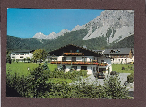AK Ramsau Nr. 201. Haus Margit. Frühstückspension. Hans u. Margit Reiter.