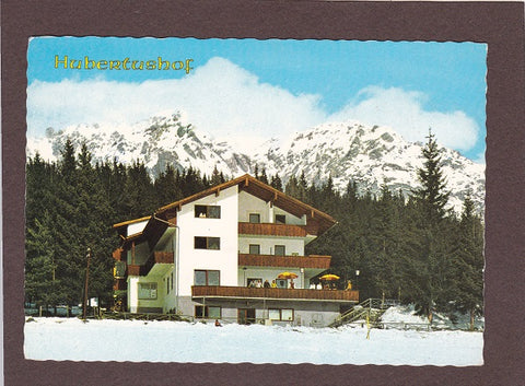 AK Ramsau am Dachstein 165. Gasthof und Pension Hubertushof. Bes. W. u. H. Habring.
