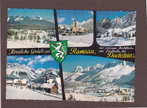 AK Herzliche Grüße aus Ramsau.