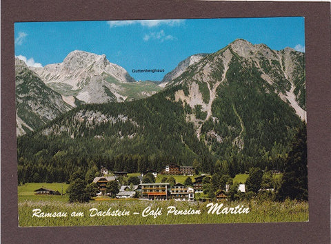 AK Ramsau am Dachstein 177 – Cafe Pension Martin.