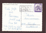 AK Pension Fichtenheim mit Dachstein – Gebirge.