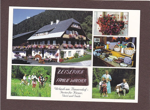 AK Ramsau am Dachstein. Zeiserhof. Familie Walcher. Schildlehen 9.