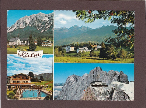 AK Kulm – steirische Ramsau. Bergstation der Dachstein-Südwandbahn.