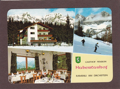 AK Ramsau am Dachstein. Gasthof Pension Hubertushof.