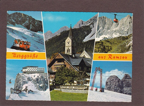 AK Berggrüße aus Ramsau.