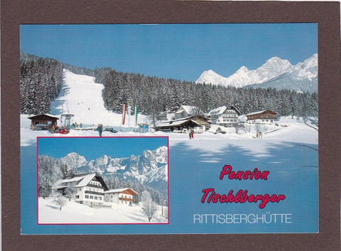 AK Ramsau/Dachstein. Pension Tischlberger. Rittisberghütte.