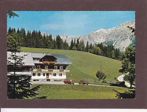 AK Ramsau, Vorberg 9. F. u. G. Moosbrugger vlg. Greimlbacher.