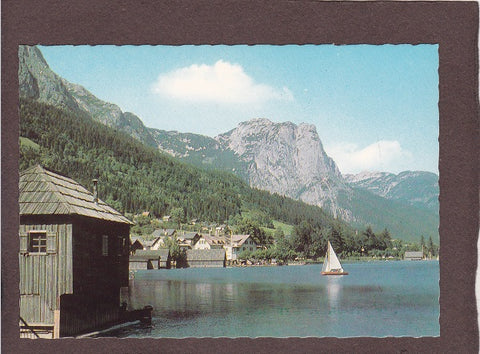 AK Grundlsee, Seeklause mit altem Fischkalter.