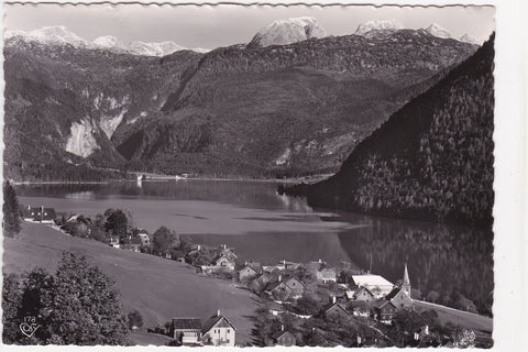 AK Grundlsee mit Totem Gebirge.