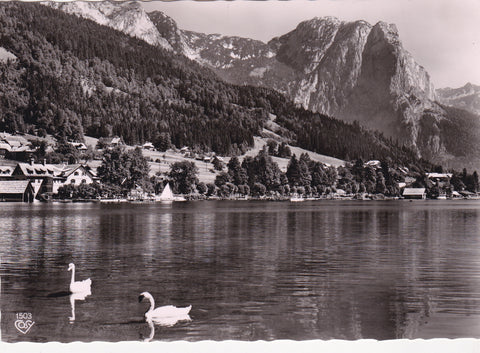 AK Grundlsee mit Backenstein.