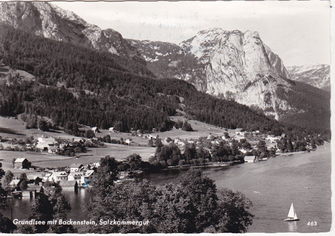 AK Grundlsee mit Backenstein.