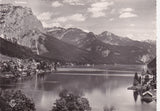 AK Grundlsee bei Bad Aussee mit Backenstein und Totem Gebirge.