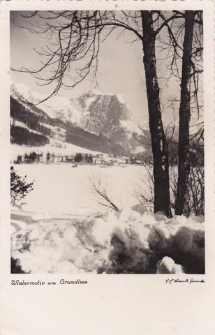 AK Wintermotiv am Grundlsee.