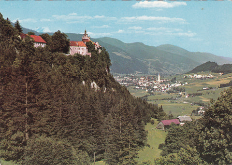 AK Burg Strechau mit Rottenmann.