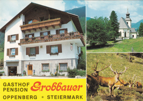 AK Oppenberg. Gasthof Pension Grobbauer.