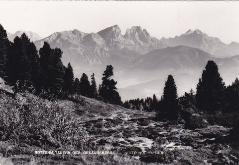 AK Rottenman. Tauern gegen Gesäuseberge.