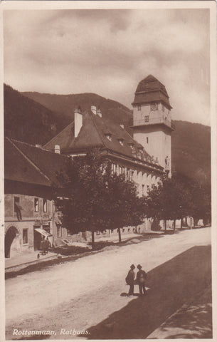 AK Rottenmann. Rathaus. (1926)