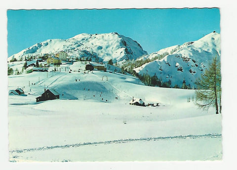 AK Schiparadies Tauplitzalm mit Schneiderkogel und Lawinenstein.