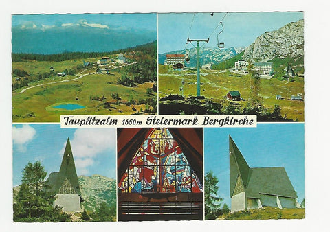 AK Tauplitzalm. Bergkirche.