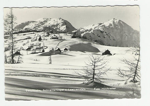 AK Tauplitzalm, Schneiderkogel und Lawinenstein.
