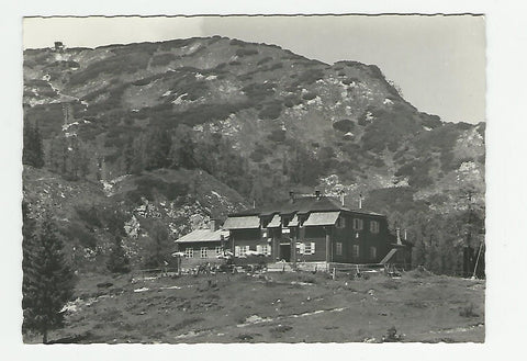 AK Tauplitzalm. Hollhaus mit Lawinenstein.
