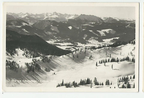 AK Tauplitzalm. Blick vom Schneiderkogel - Hollhaus.