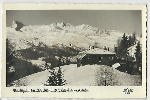 AK Tauplitzalm. Theodor-Karl-Hollhaus m. Dachstein.