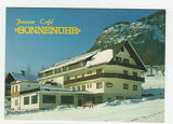 AK Tauplitz 76. Pension Cafe Sonnenuhr. Fam. Derler.