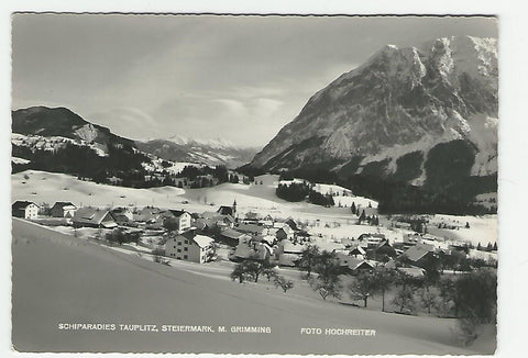 AK Schiparadies Tauplitz mit Grimming.