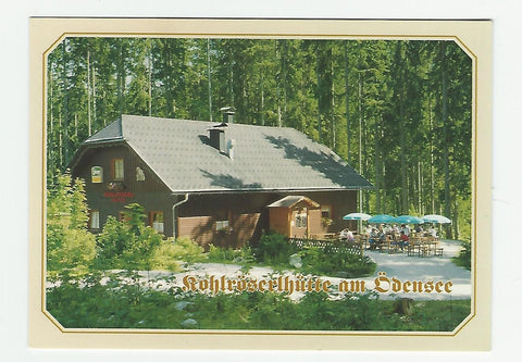 AK Kohlröserlhütte am Ödensee.