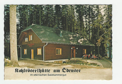 AK Kohlröserlhütte am Ödensee. Kainisch.