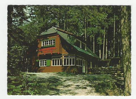 AK Ödensee bei Kainisch. Kohlröserlhütte.