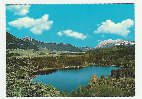 AK Ödensee bei Kainisch mit Grimming und Lawinenstein.