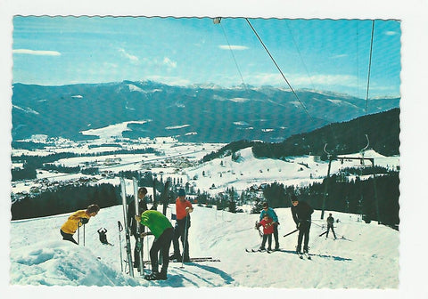 AK Mitterndorf. Zauchen, Thörl mit Blick gegen Dachstein.
