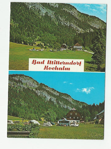 AK Bad Mitterndorf. Kochalm.